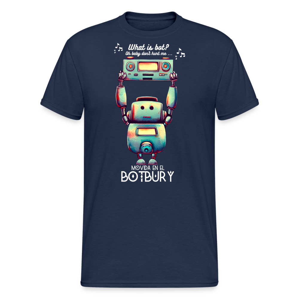 Camiseta Básica 180 (Hombre) - Movida en el Botbury #1 - azul marino