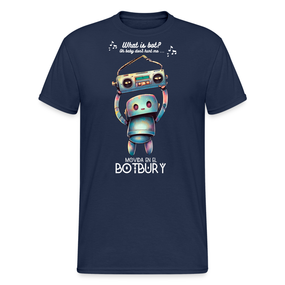 Camiseta Básica 180 (Hombre) - Movida en el Botbury #10 - azul marino