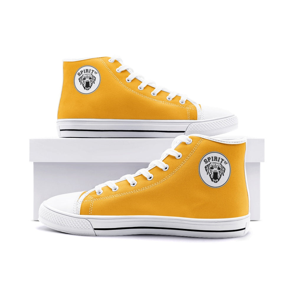 Zapatillas Street A (Unisex) Naranjas - Spiritof Retriever B&W