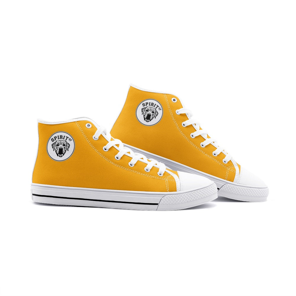 Zapatillas Street A (Unisex) Naranjas - Spiritof Retriever B&W