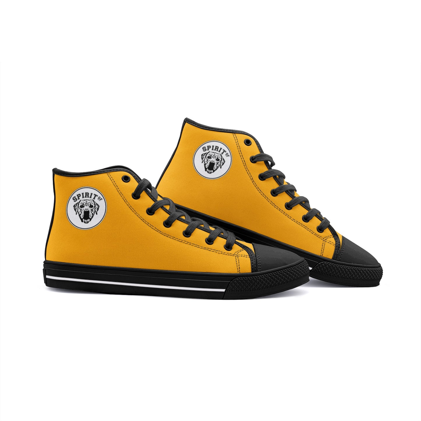Zapatillas Street A (Unisex) Naranjas - Spiritof Retriever B&W