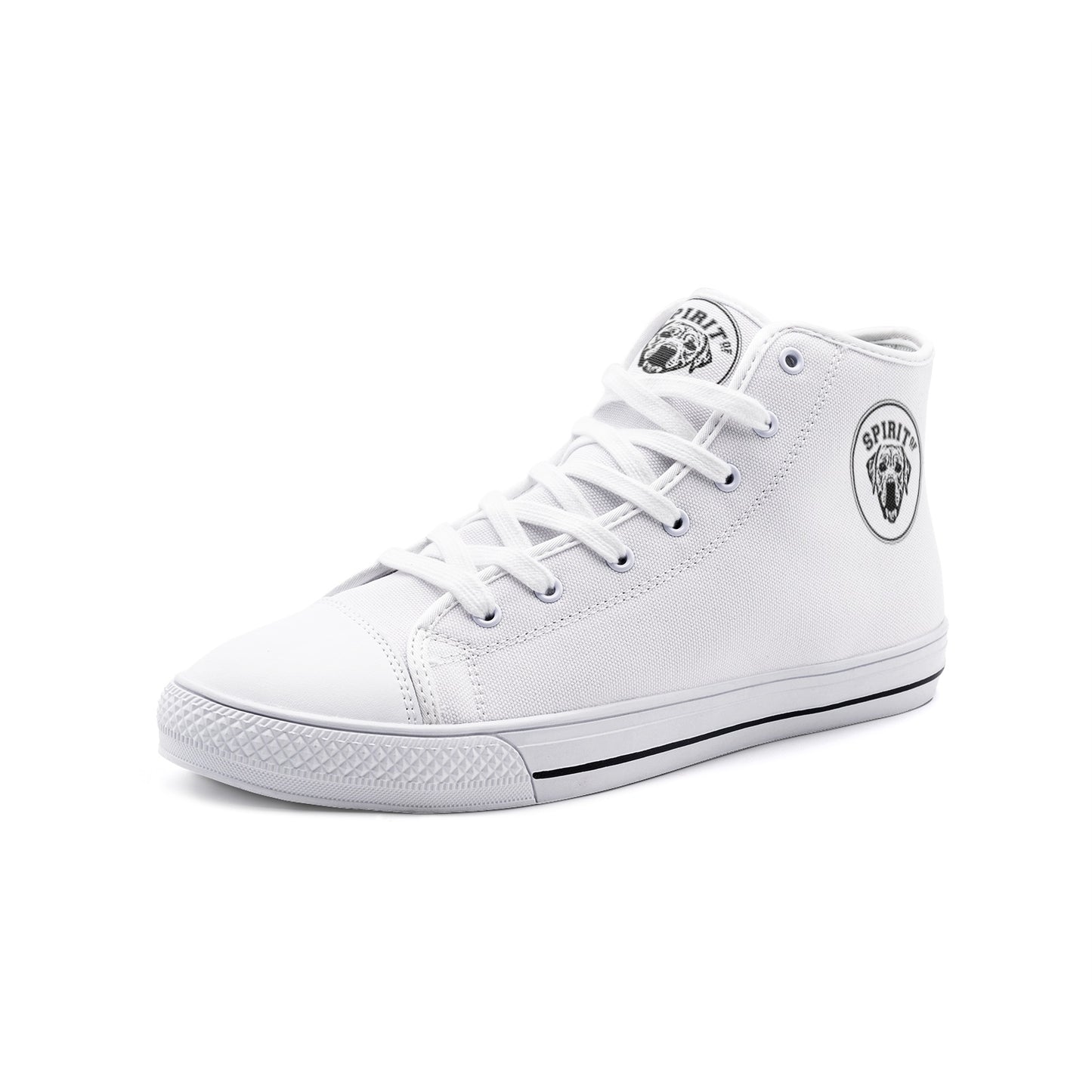 Zapatillas Street A (Unisex) Blancas - Spiritof Retriever B&W