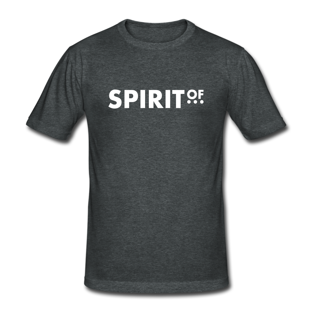 Men’s Gildan Heavy T-Shirt - gris oscuro jaspeado