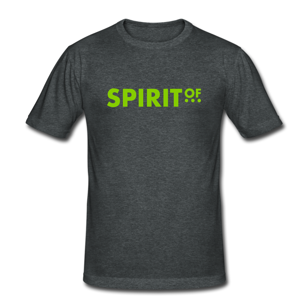 Men’s Gildan Heavy T-Shirt - gris oscuro jaspeado