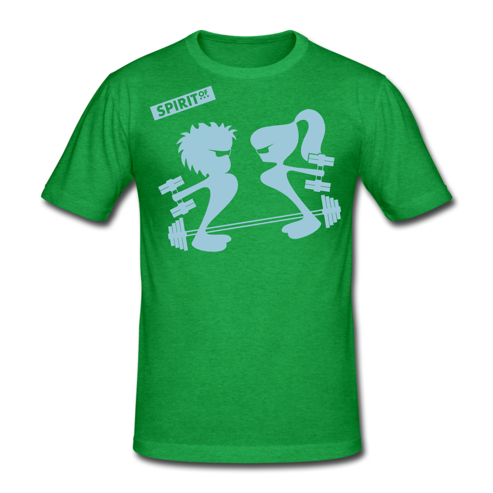 Men’s Gildan Heavy T-Shirt - verde jaspeado