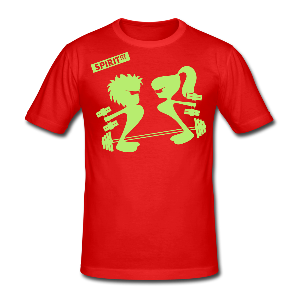 Men’s Gildan Heavy T-Shirt - rojo