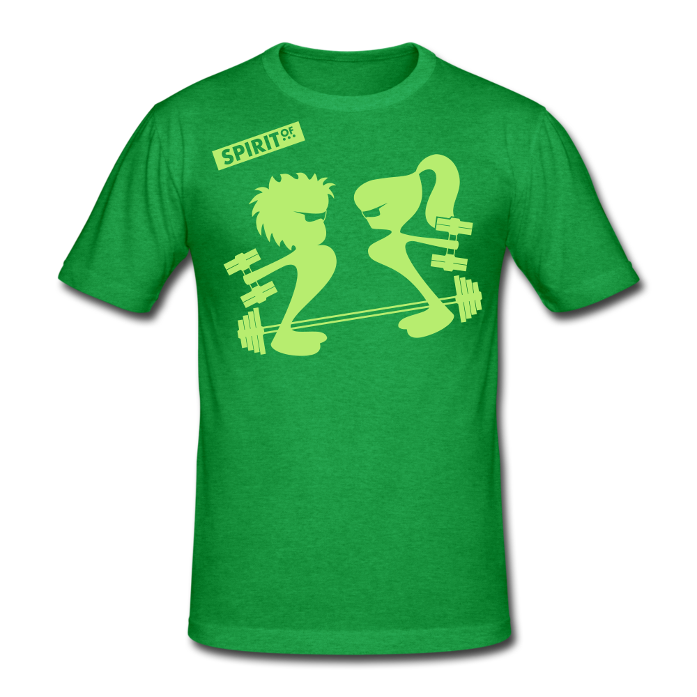 Men’s Gildan Heavy T-Shirt - verde jaspeado