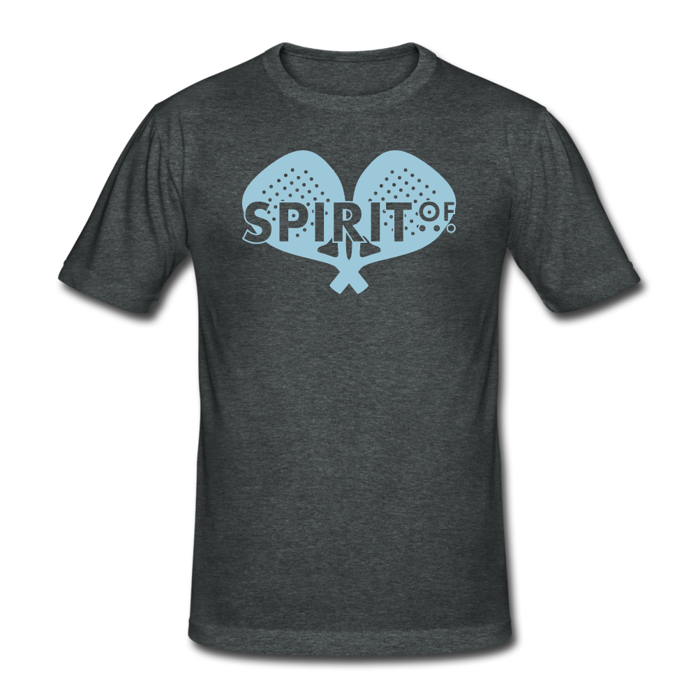 Men’s Gildan Heavy T-Shirt - gris oscuro jaspeado