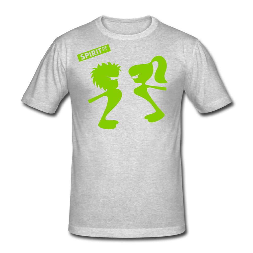 Men’s Gildan Heavy T-Shirt - gris jaspeado