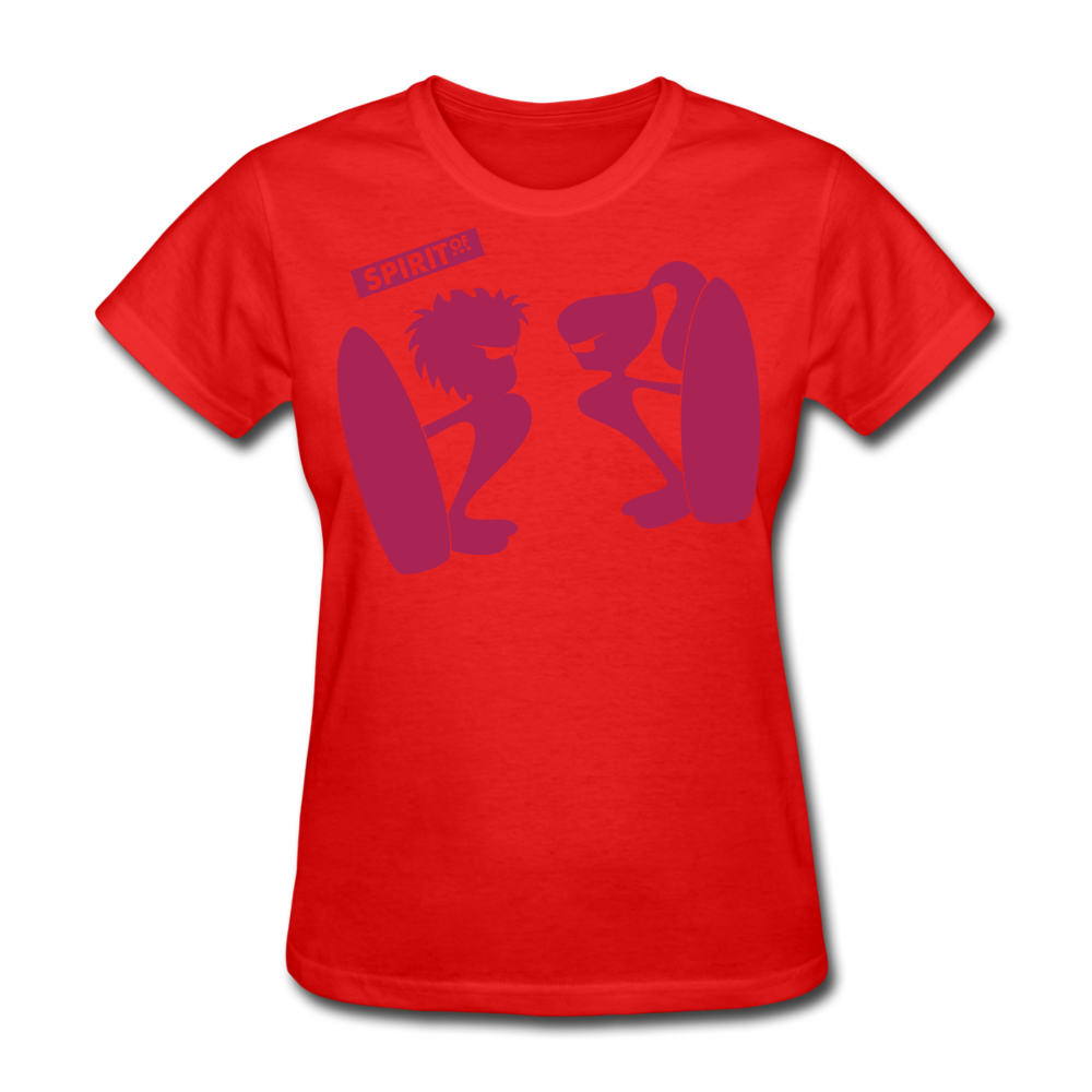 Women’s Gildan Heavy T-Shirt - rojo