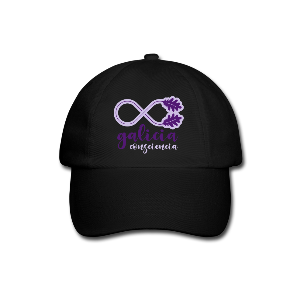 Gorra Consciencia Galicia Púrpura - black/black