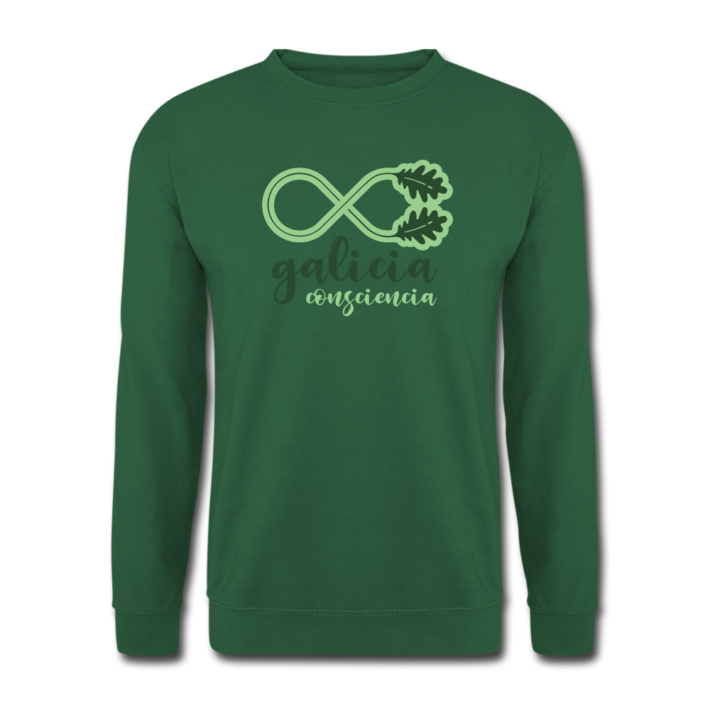 Sudadera (Unisex) - Conciencia Galicia Verde - green
