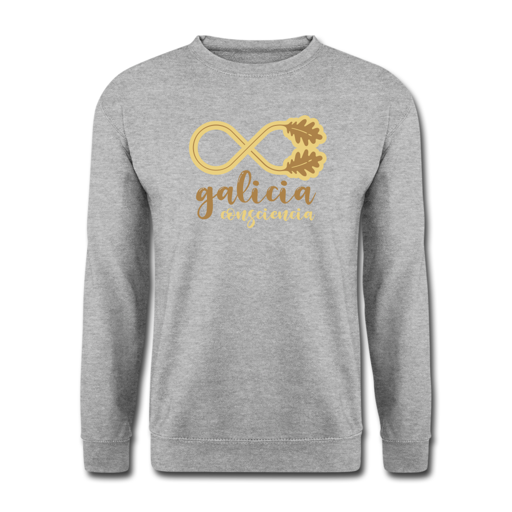 Sudadera (Unisex) - Conciencia Galicia LightBrown&Cream - salt & pepper