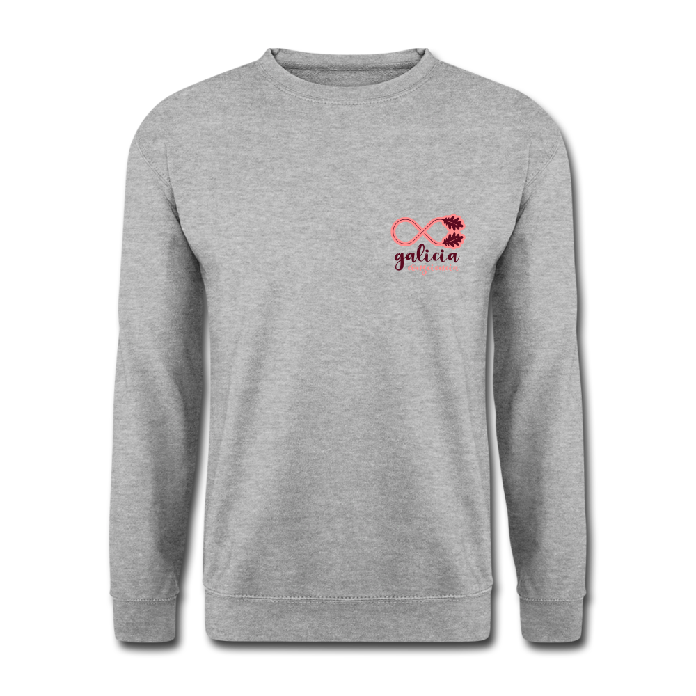 Sudadera (Unisex) - Conciencia Galicia Burgundy&Pink S - salt & pepper