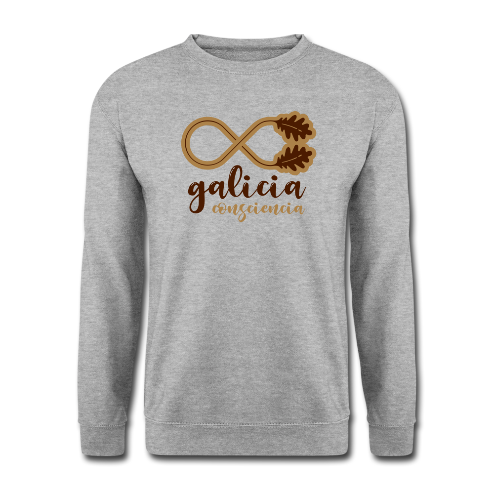 Sudadera (Unisex) - Consciencia Galicia Brown&LightBrown - salt & pepper