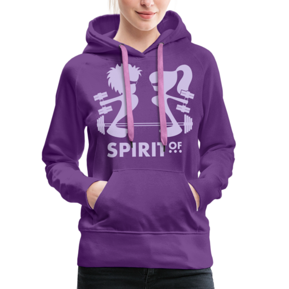 Sudadera morada con capucha cheap