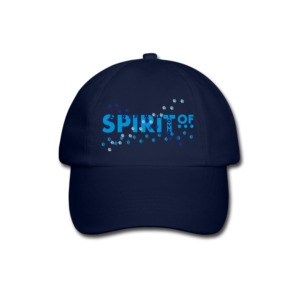 Gorra Béisbol Azul Marino - Spiritof AnimaLove LightBlue&Navy (FootPrints) - blue/blue