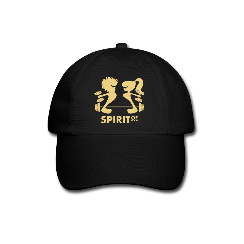Gorra Béisbol Blanca/Negra/Azul Marino - Spiritof Gym Cream Shapes - black/black