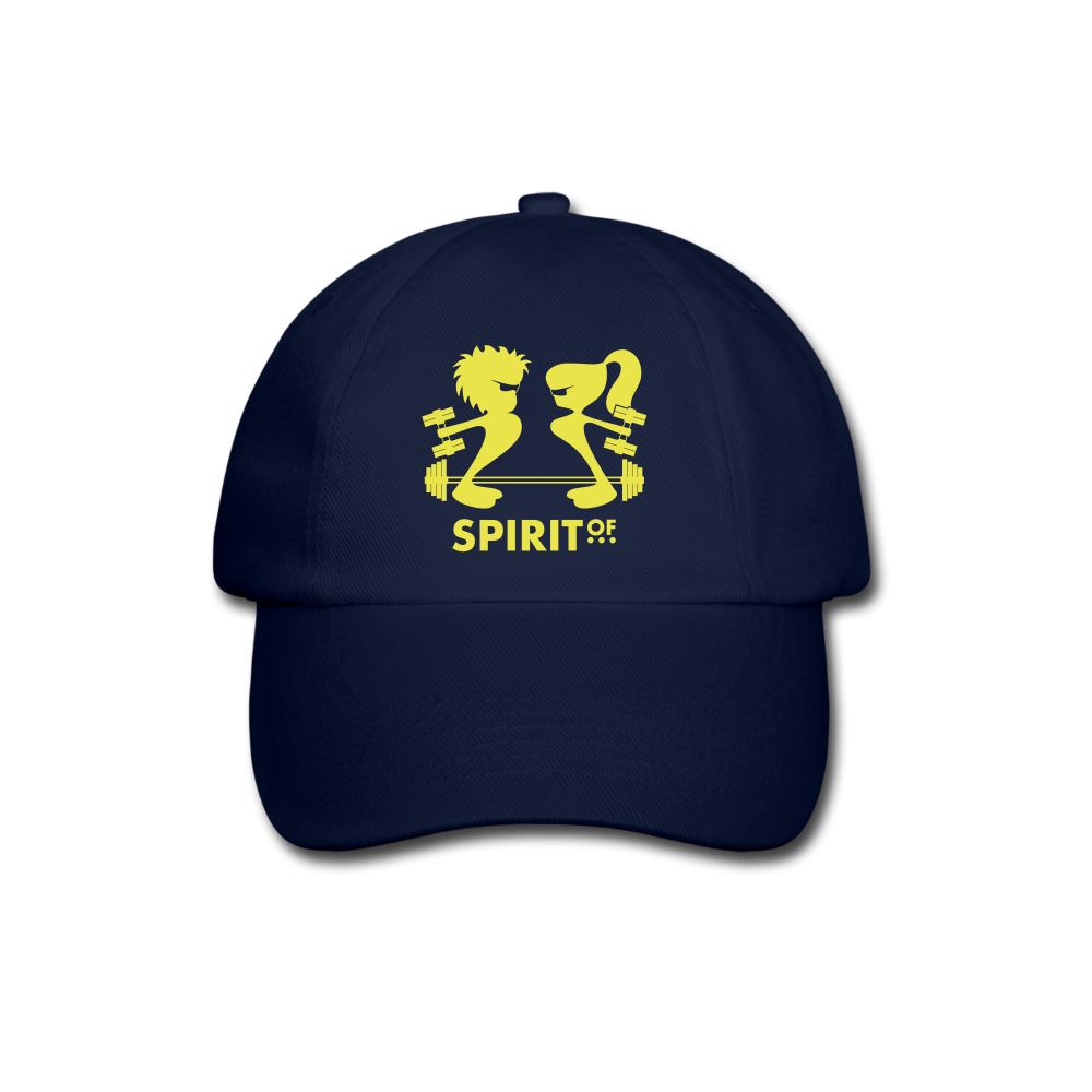 Gorra Béisbol Blanca/Negra/Azul Marino - Spiritof Gym Yellow Shapes - blue/blue