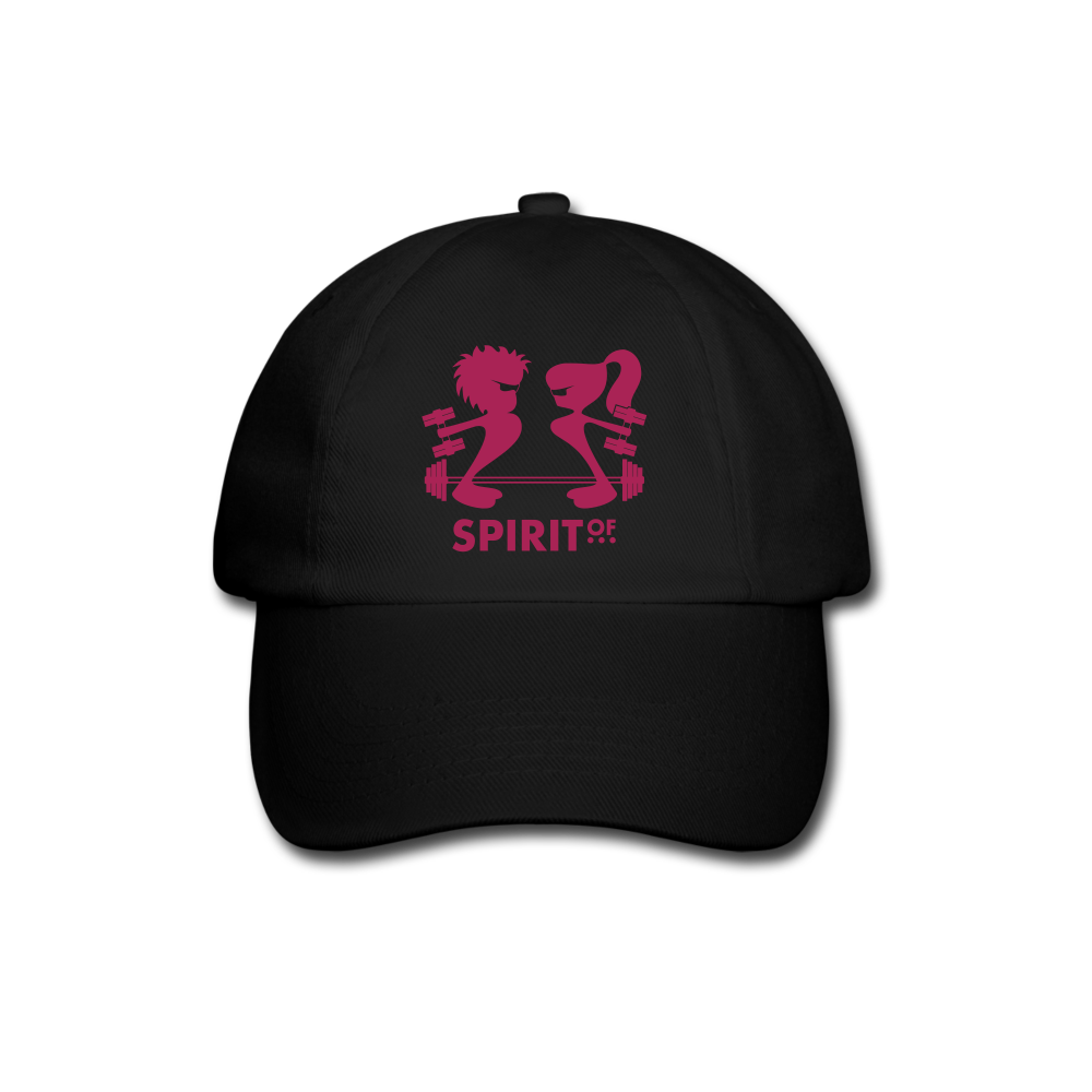 Gorra Béisbol Blanca/Negra/Azul Marino - Spiritof Gym Magenta Shapes - black/black