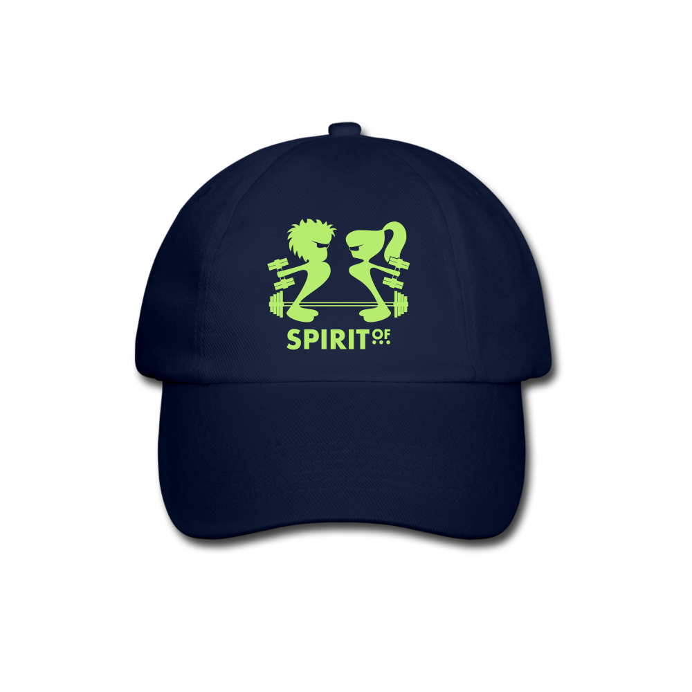 Gorra Béisbol Blanco/Negra/Azul Marino - Spiritof Gym BrightGreen Shapes - blue/blue