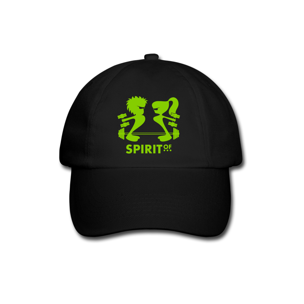 Gorra Béisbol Blanca/Negra/Azul Marino - Spiritof Gym AppleGreen Shapes - black/black