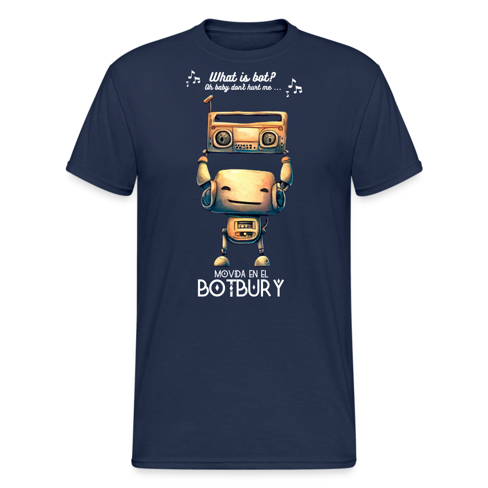 Camiseta Básica 180 (Hombre) - Movida en el Botbury #2 - azul marino