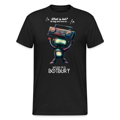 Camiseta Básica 180 (Hombre) - Movida en el Botbury #3 - negro