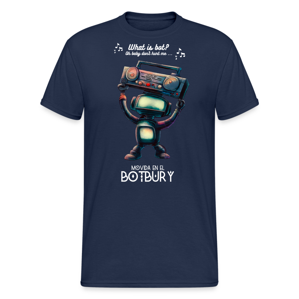 Camiseta Básica 180 (Hombre) - Movida en el Botbury #3 - azul marino