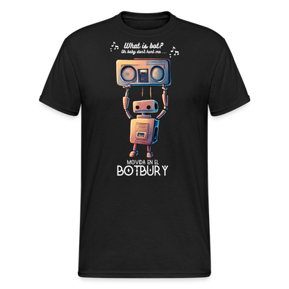 Camiseta Básica 180 (Hombre) - Movida en el Botbury #4 - negro