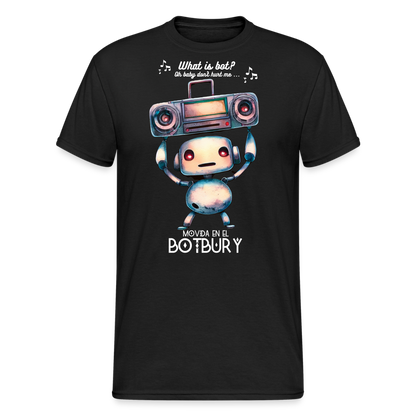 Camiseta Básica 180 (Hombre) - Movida en el Botbury #5 - negro