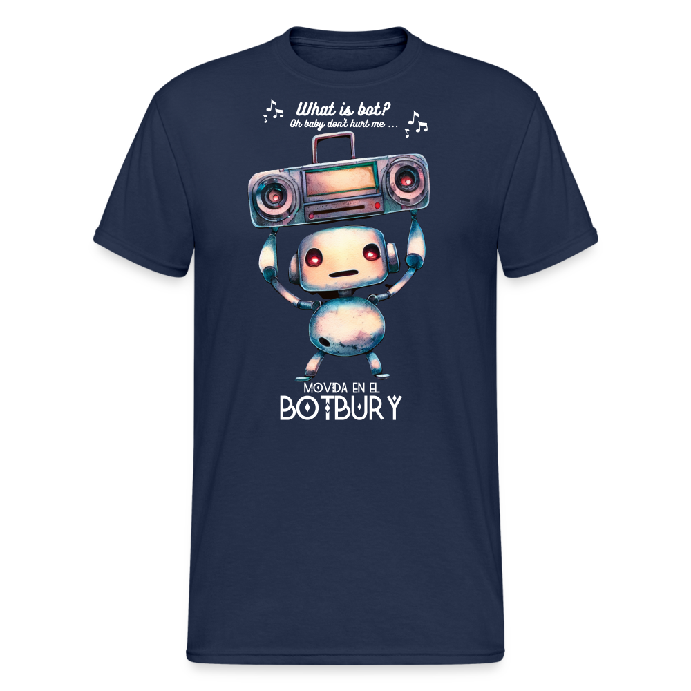 Camiseta Básica 180 (Hombre) - Movida en el Botbury #5 - azul marino
