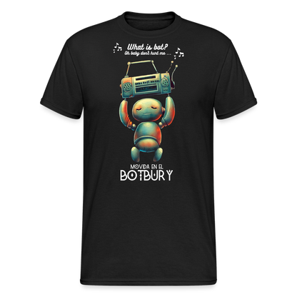 Camiseta Básica 180 (Hombre) - Movida en el Botbury #6 - negro