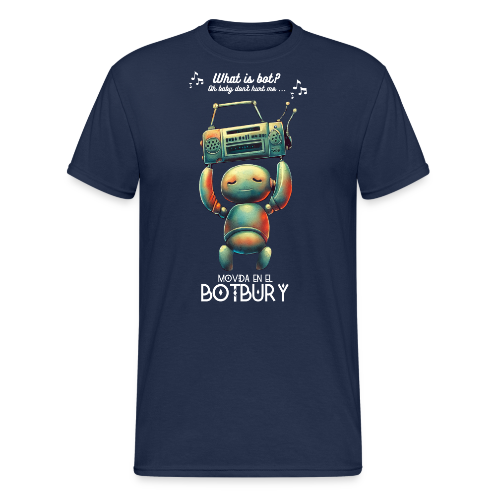 Camiseta Básica 180 (Hombre) - Movida en el Botbury #6 - azul marino