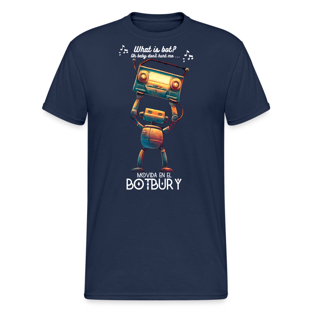 Camiseta Básica 180 (Hombre) - Movida en el Botbury #7 - azul marino