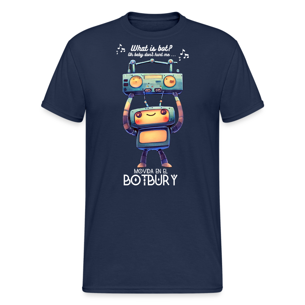 Camiseta Básica 180 (Hombre) - Movida en el Botbury #8 - azul marino