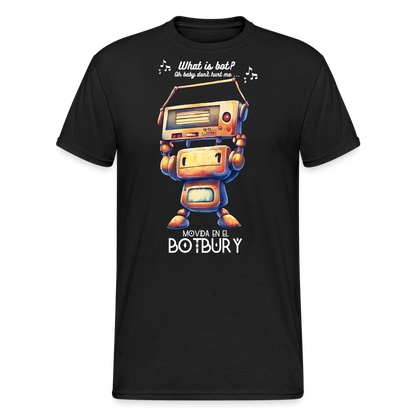 Camiseta Básica 180 (Hombre) - Movida en el Botbury #9 - negro