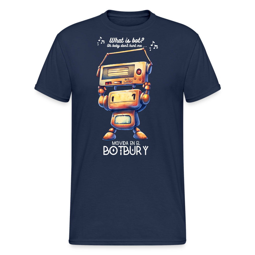 Camiseta Básica 180 (Hombre) - Movida en el Botbury #9 - azul marino