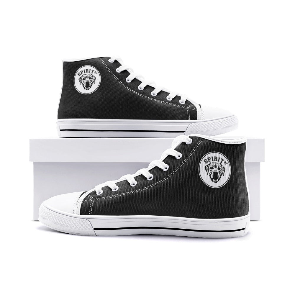 Zapatillas Street A (Unisex) Negras - Spiritof Retriever B&W