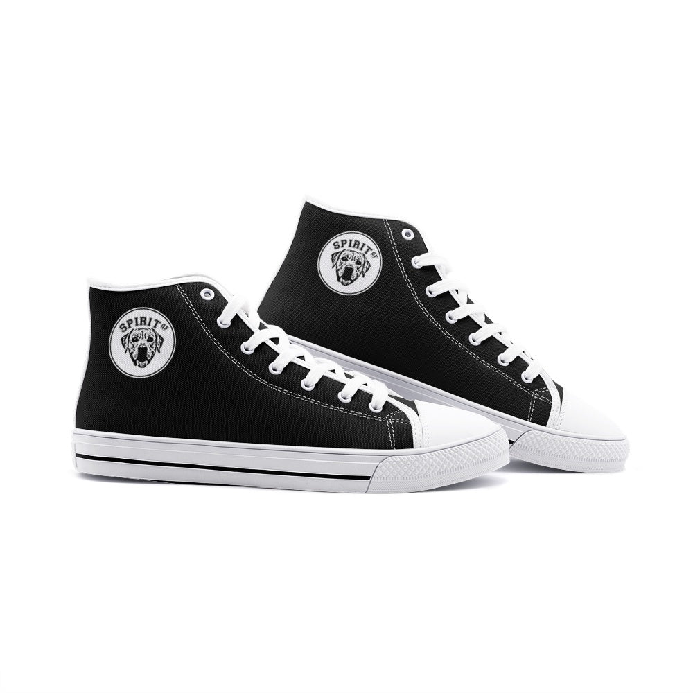 Zapatillas Street A (Unisex) Negras - Spiritof Retriever B&W