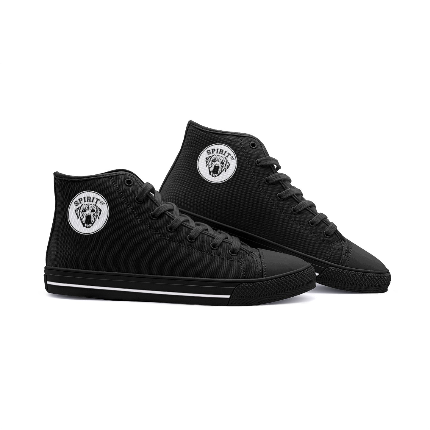 Zapatillas Street A (Unisex) Negras - Spiritof Retriever B&W