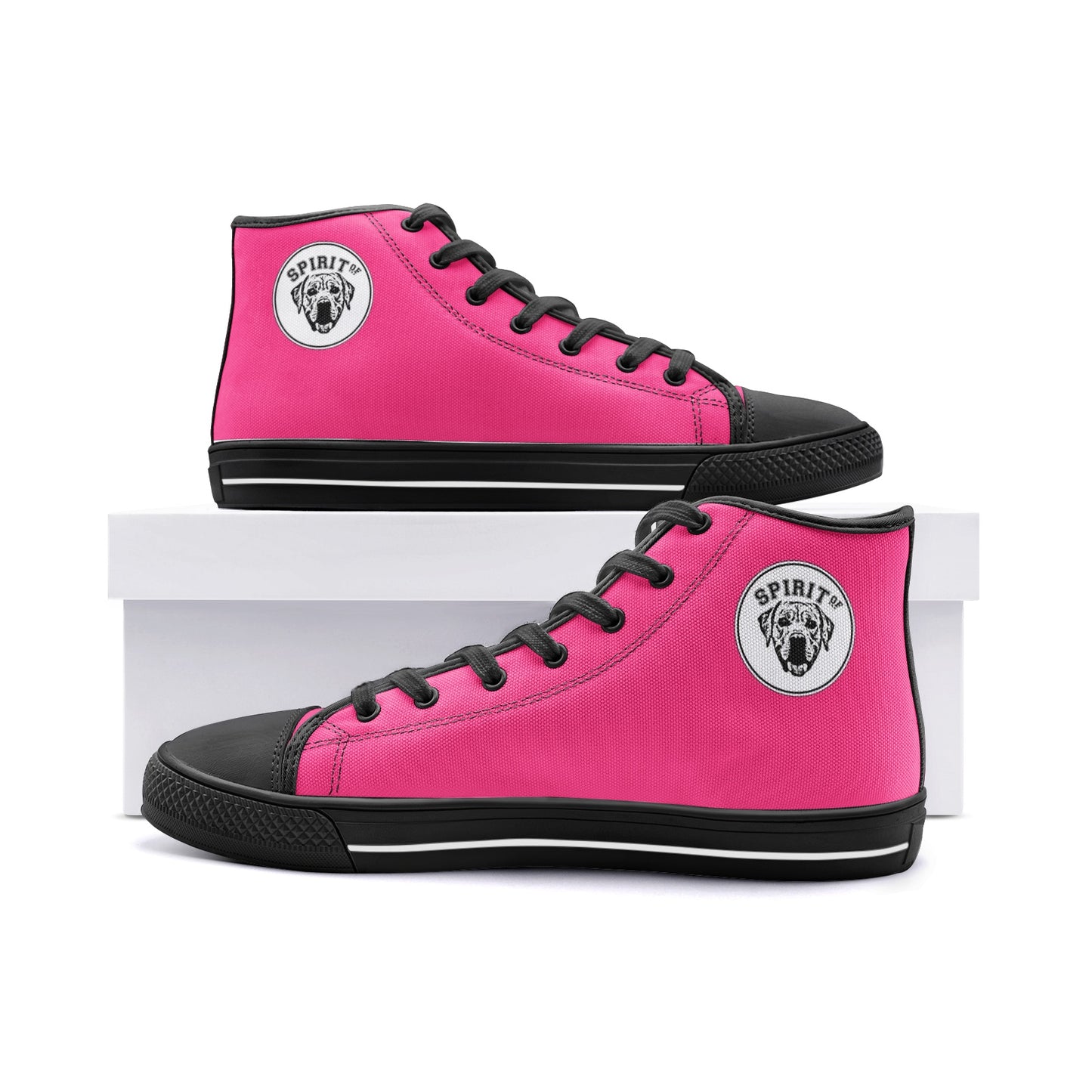 Zapatillas Street A (Unisex) Rosas - Spiritof Retriever B&W