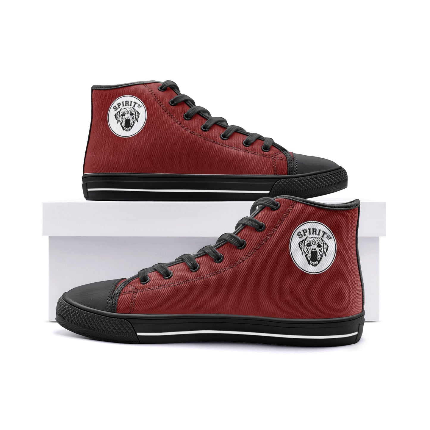 Zapatillas Street A (Unisex) Granates - Spiritof Retriever B&W