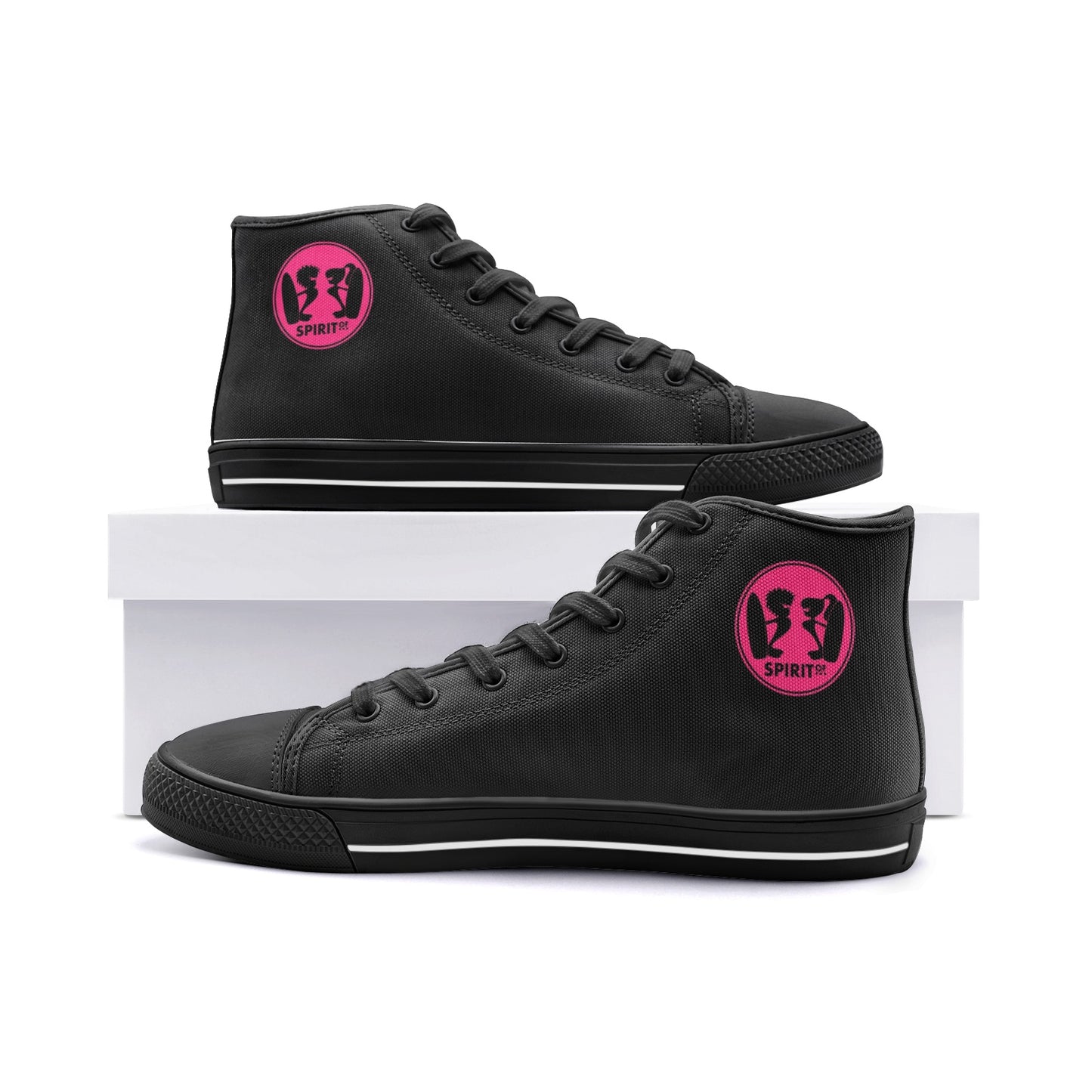 Zapatillas Street A (Unisex) Negras - Spiritof Surf Pink