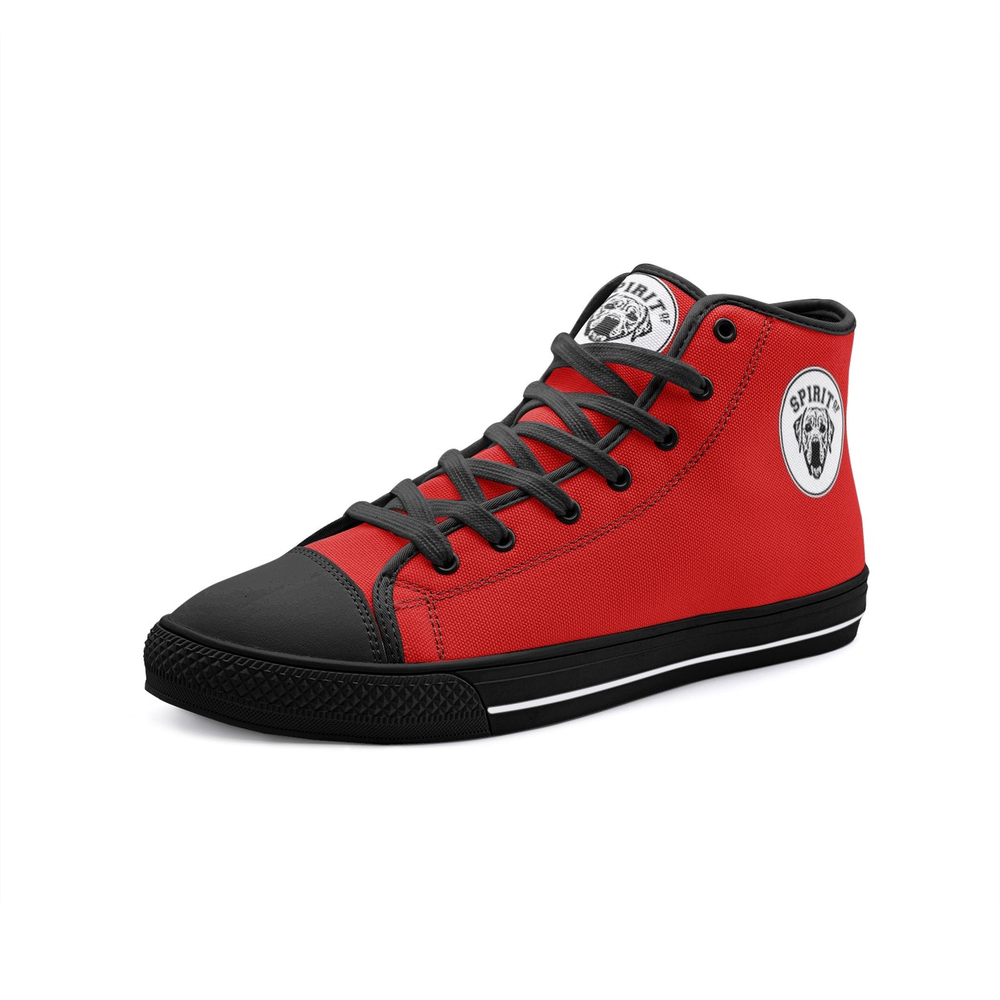 Zapatillas Street A (Unisex) Rojas - Spiritof Retriever B&W