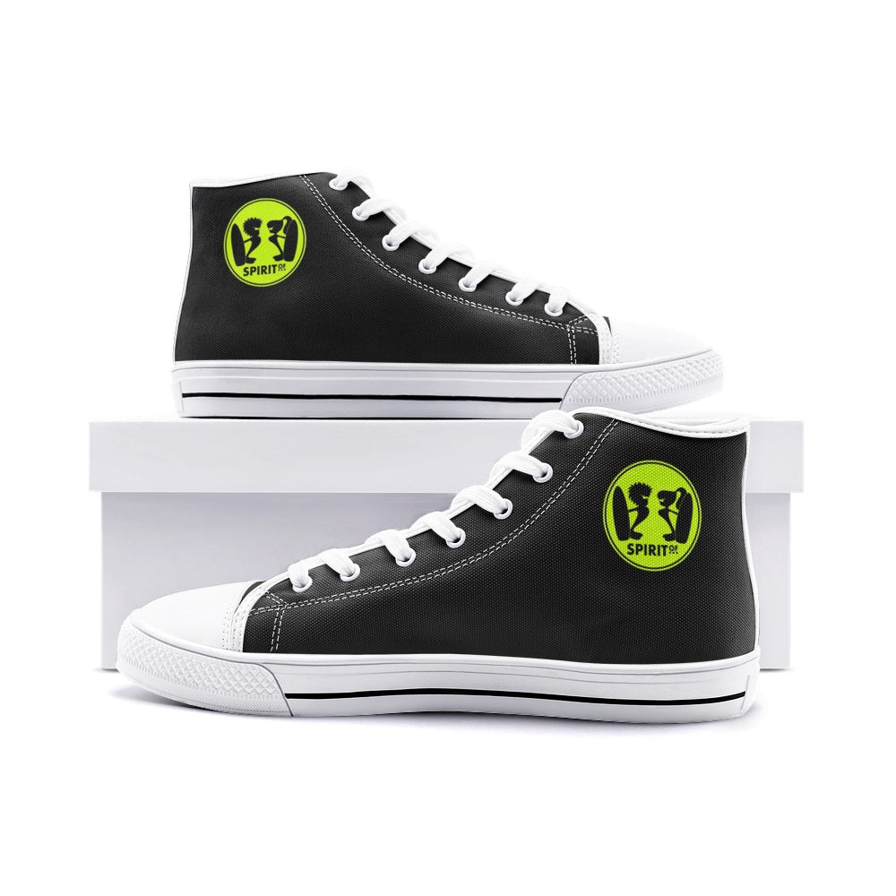Zapatillas Street A (Unisex) Negras - Spiritof Surf Lime