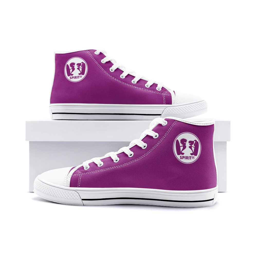 Zapatillas Street A (Unisex) Púrpura - Spiritof Surf White/Black