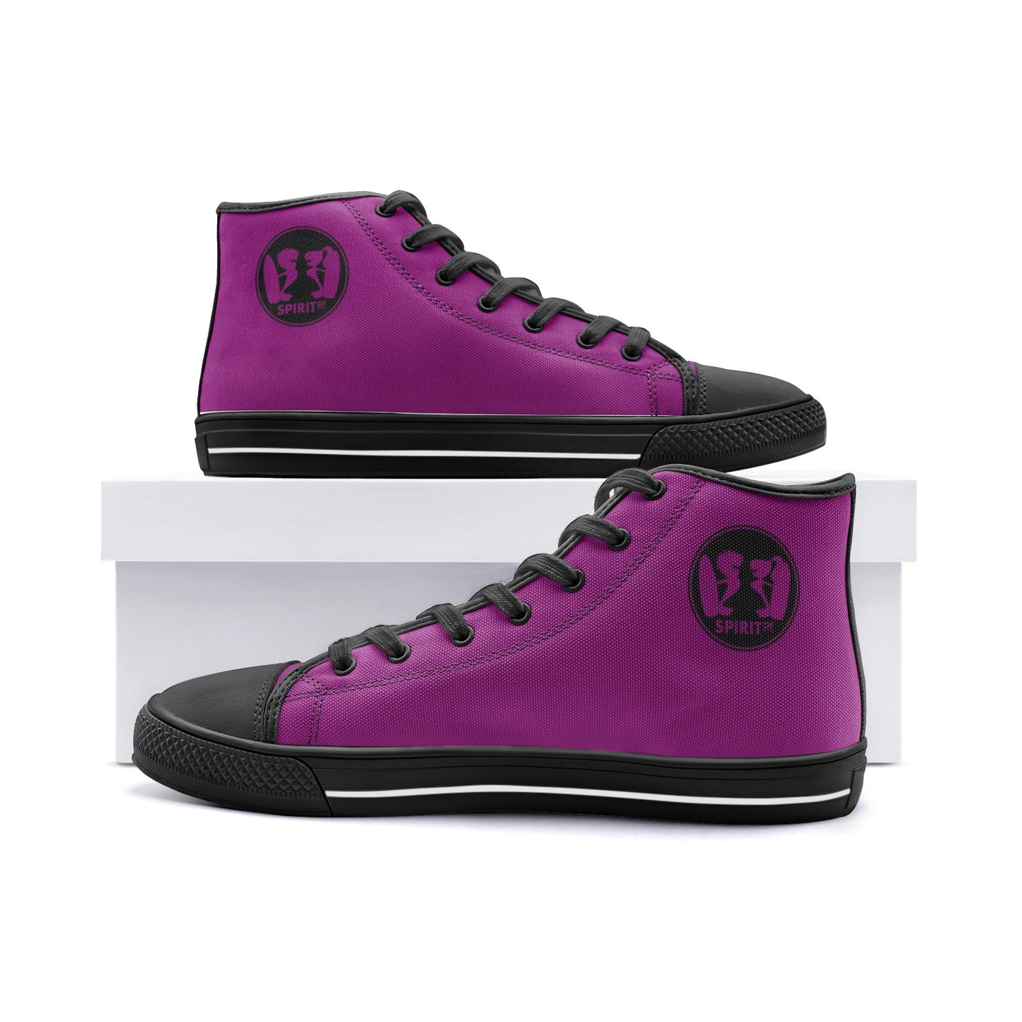 Zapatillas Street A (Unisex) Púrpura - Spiritof Surf White/Black