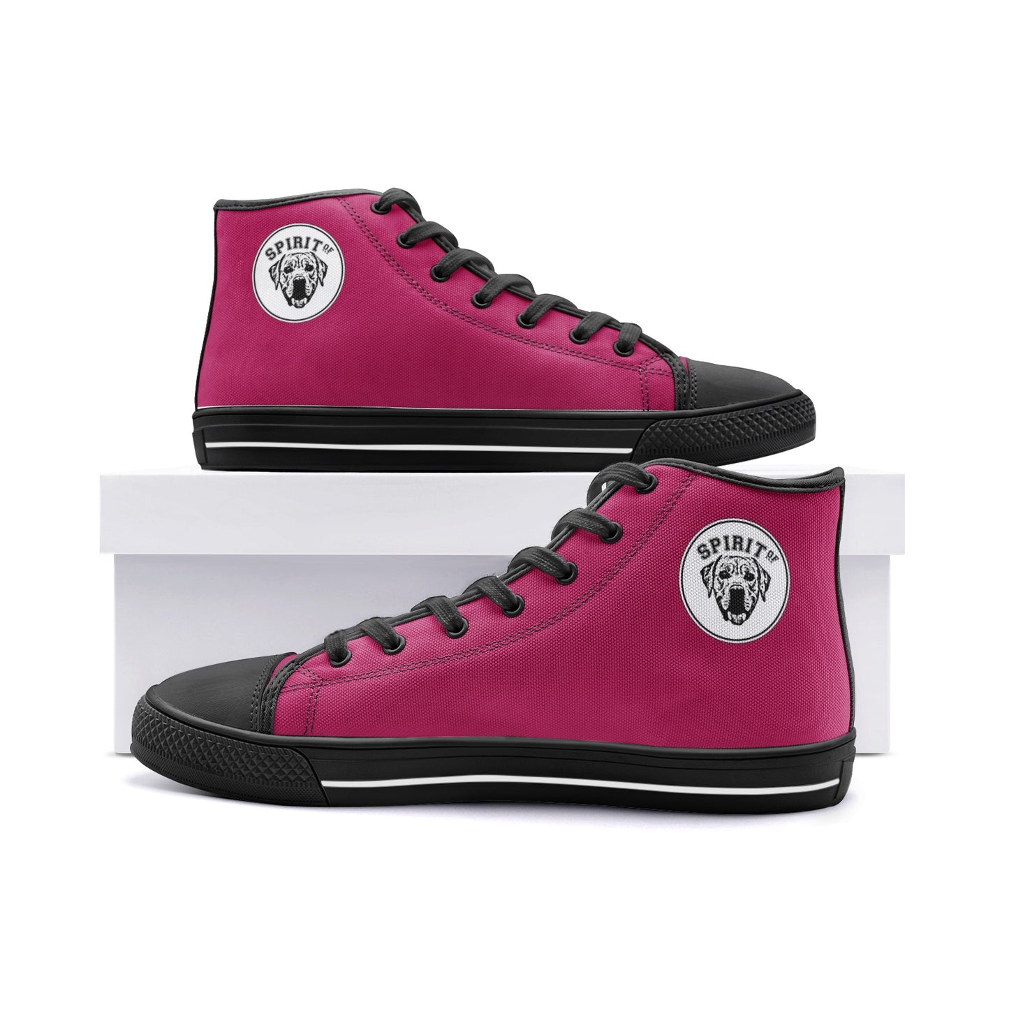 Zapatillas Street A (Unisex) Fucsia - Spiritof Retriever B&W
