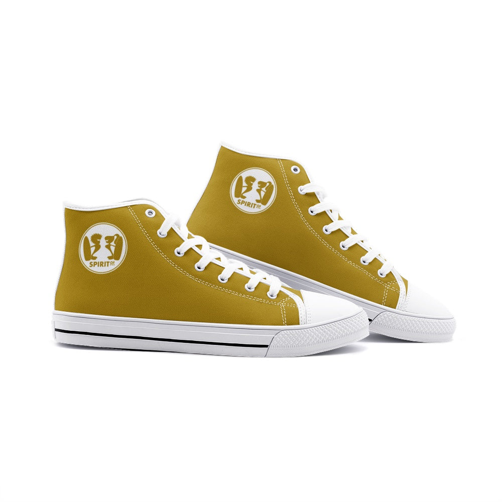 Zapatillas Street A (Unisex) Doradas - Spiritof Surf White/Black